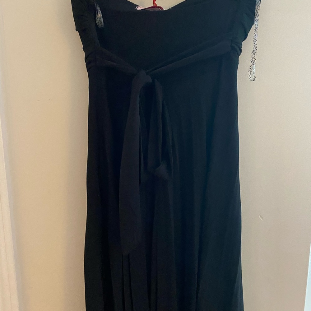 NWT BLACK STRAPLESS DRESS - Picture 4 of 7